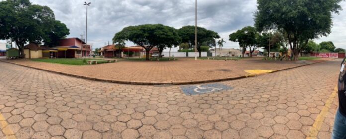 Praça do Bom Jesus, em Barretos