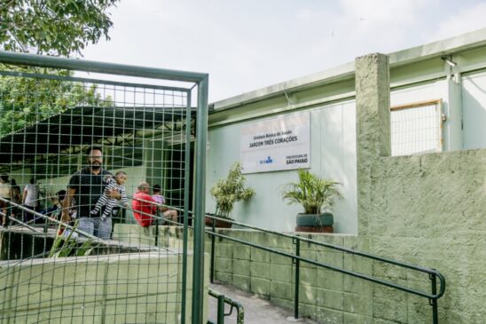 UBS Jardim Três Corações onde um rapaz desmaiou de fome