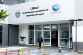 Fachada do Centro Municipal Especializado em Diagnóstico por Imagem