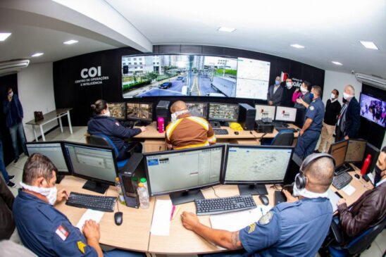 40 câmeras com alta resolução estarão à disposição do Centro de Operações e Inteligência
