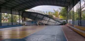Coberturas de escolas foram destelhadas pela força do vendaval
