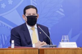Hamilton Mourão é o vice-presidente da República