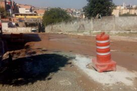 A Prefeitura de Embu das Artes revelou que as obras estão acontecendo em "dezenas de ruas no Jardim São Luiz"