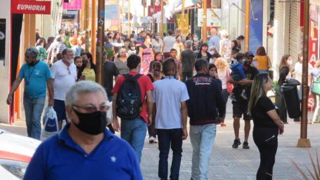 Movimenta&ccedil;&atilde;o em Sorocaba, no interior de S&atilde;o Paulo