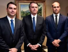 Notícia-crime era contra o presidente Jair Bolsonaro e seus filhos Flávio e Eduardo Bolsonaro