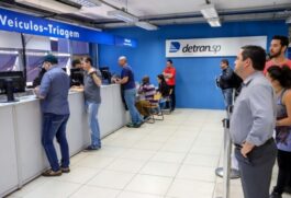 Unidade do Detran na cidade de São Paulo