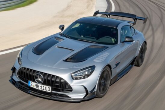 O GT Black Series, da Mercedes-Benz, tem detalhes em preto
