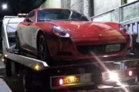 Veículo estava pouco danificado e foi devolvido ao proprietário