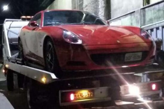 Veículo estava pouco danificado e foi devolvido ao proprietário