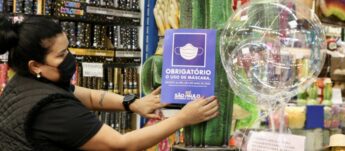 SP quer anistiar multas por não uso de máscaras
