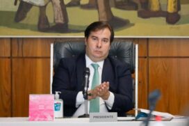 Presidente da Câmara dos Deputados, Rodrigo Maia (DEM-RJ)