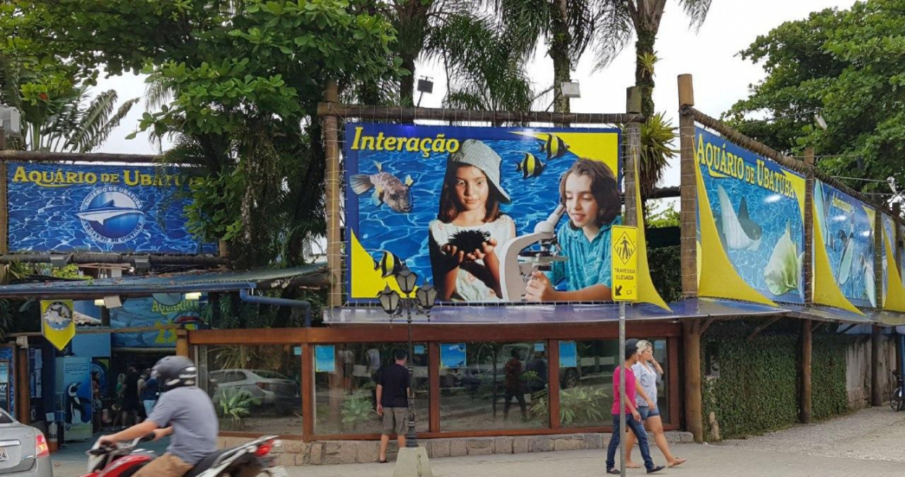 Aquário é um dos principais atrativos turísticos de Ubatuba