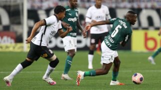 Corinthians e Palmeiras não saíram do 0 a 0 em Itaquera