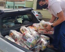 Distribui&ccedil;&atilde;o de cestas b&aacute;sicas em SP (Arquivo)
