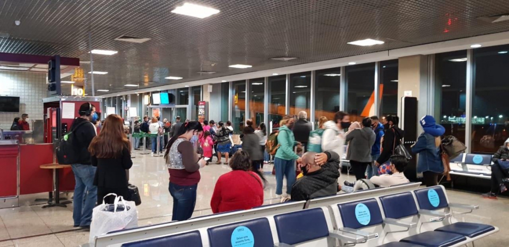 Aeroporto de Congonhas, na zona sul da Capital