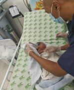 Bebê seguia internada até esta segunda-feira (10)