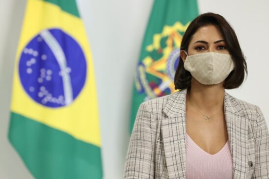 A primeira-dama, Michelle Bolsonaro