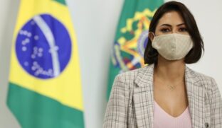 A primeira-dama, Michelle Bolsonaro