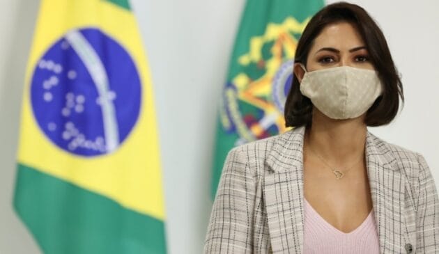 A primeira-dama, Michelle Bolsonaro