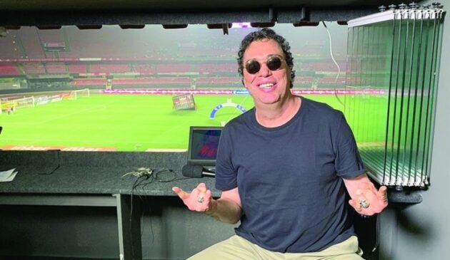Walter Casagrande, como é conhecido, está fora da televisão desde que deixou a Globo, em julho de 2022
