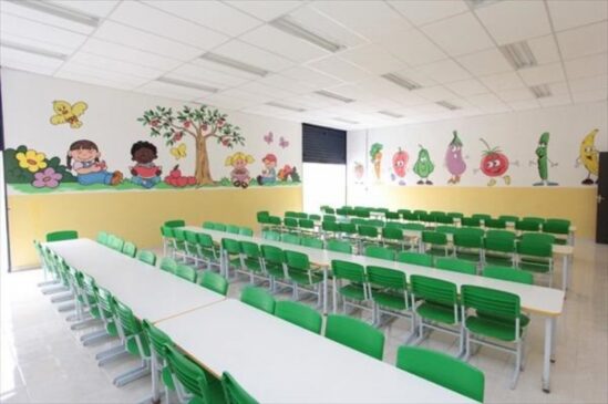 Sala de aula em escola municipal de Mauá, no ABC Paulista