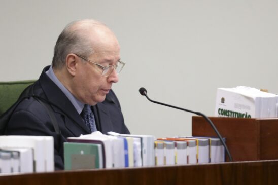 O ministro do STF (Supremo Tribunal Federal), Celso de Mello