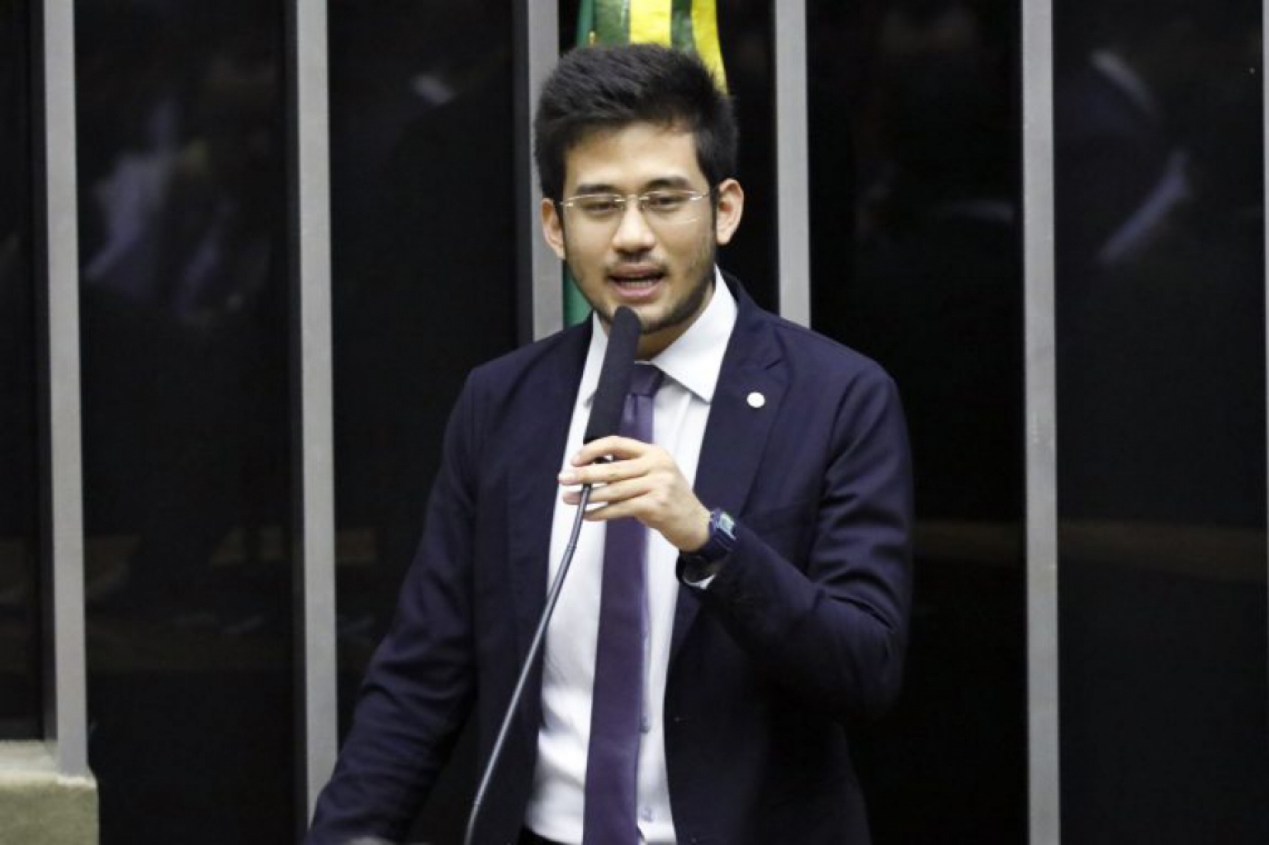 A convocação foi anunciada em entrevista à imprensa com a presença do deputado Kim Kataguiri