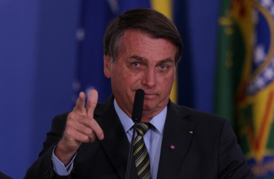 O presidente Jair Bolsonaro