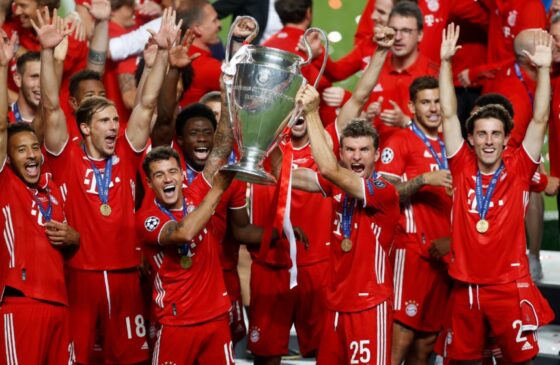 Com a conquista deste domingo, em um grande jogo de bola, o Bayern alcança seu sexto título na principal competição de clubes da Europa