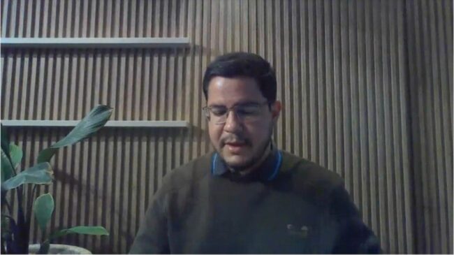 Aguilar Junior informa em live que está com a Covid-19
