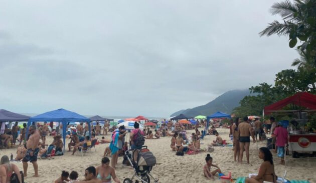 Praia de Maresias, em São Sebastião