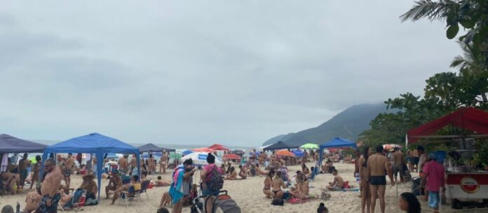 Praia de Maresias, em São Sebastião
