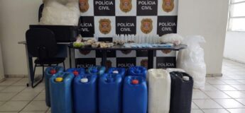 Todo o material foi apreendido e será submetido à perícia técnica