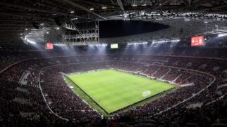Segundo a Uefa, a presença de torcedores será limitada a 30% da capacidade do estádio, ou seja, pouco mais de 20 mil pessoas