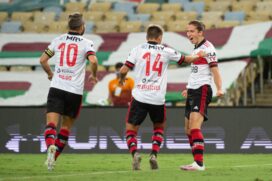 Flamengo venceu por 2 a 1