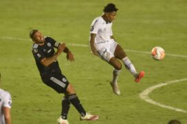 Santos encerrou a partida sem gols