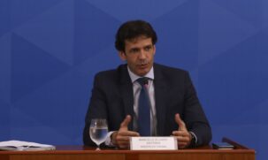 O ministro do Turismo, Marcelo Álvaro Antônio
