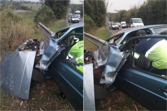 Acidente aconteceu na última sexta-feira, no km 162 da rodovia