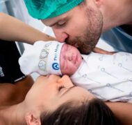 Flavia Vianna e filho