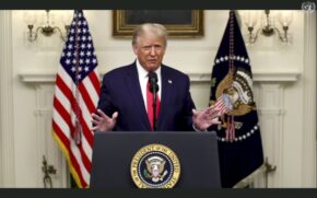 Em uma mensagem gravada para a ONU, Trump voltou a chamar o coronavírus de "vírus chinês"