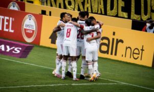 A vitória por 2 a 1 deixou o time carioca com a classificação encaminhada às oitavas de final da Libertadores