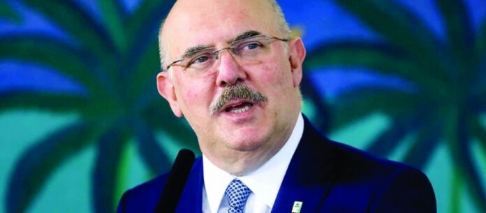 O ex-Ministro da Educação, Milton Ribeiro