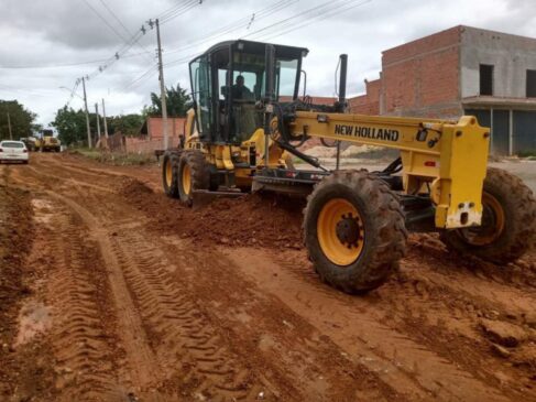 Na última semana, a Secretaria de Obras de Porto Feliz iniciou uma série de serviços de infraestrutura na estrada do Xiririca