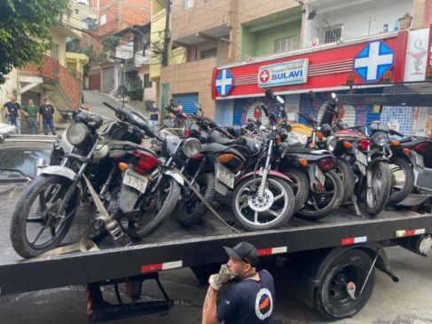 A operação 'Cilindrada Zero 2' contou com a participação de mais de 500 policiais civis