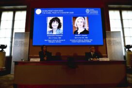 Emmanuelle Charpentier e Jennifer A. Doudna dividirão o valor de 10 milhões de coroas suecas