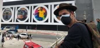 O artista urbano Kobra e sua arte: o mural em homenagem ao Pelé