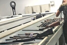 A destruição foi feita no Depósito de Suprimentos do Exército em Barueri