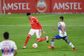 A classificação veio mesmo com o revés, porque a equipe comandada pelo técnico argentino Eduardo Coudet permaneceu na segunda posição do grupo E