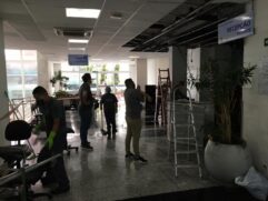 A ala atingida pela chuva realiza consultas agendadas, mas o atendimento aos pacientes em São Caetano não foi prejudicado