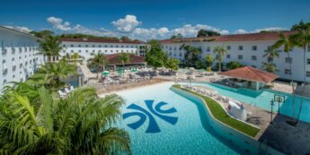 Hotel possui mais de 230 mil m², 611 dormitórios e área de convenções